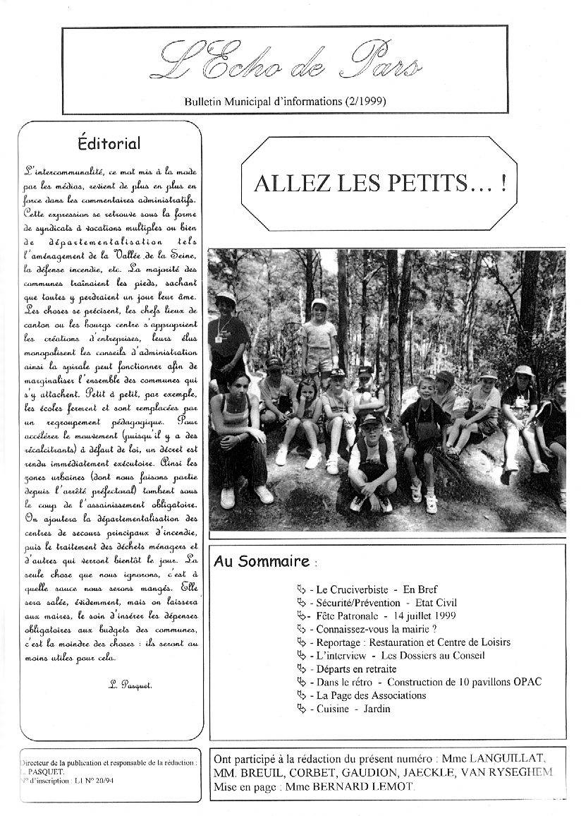 Écho de Pars n°12 Écho de Pars n°12